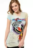 t shirt ed hardy 2012 style mujer white blue bird,personnaliser un t shirt